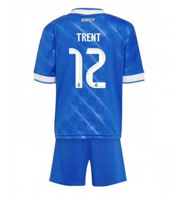 Real Madrid Alexander-Arnold #12 Tercera Equipación Niños 2025-26 Manga Corta (+ Pantalones cortos)